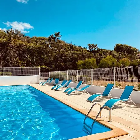Maison Cosy En Avec Piscine 100m De La Ferienhaus Talmont-Saint-Hilaire